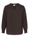 CarMetta - V-Hals Bluse