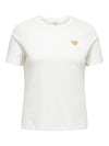 CARKITA - T-Shirt med Hjerte