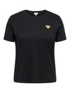 CARKITA - T-Shirt med Hjerte
