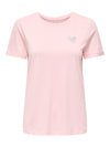 CARKITA - T-Shirt med Hjerte