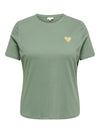 CARKITA - T-Shirt med Hjerte
