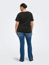 CarLucy - T-shirt med Print - NOOS