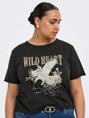 CarLucy - T-shirt med Print - NOOS