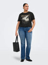 CarLucy - T-shirt med Print - NOOS