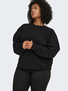 CarFemme - Sweatshirt med Broderi - NOOS