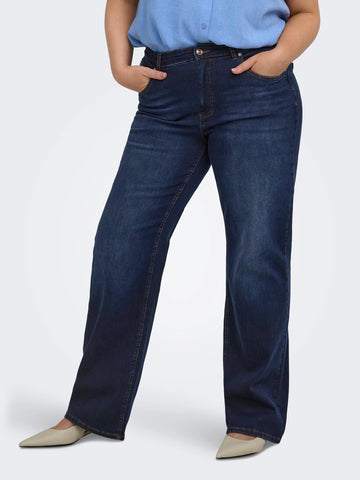 CarWilly - Hw Wide Denim Tai - Noos