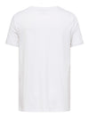 CARBONNIE -T-shirt med A-form- NOOS