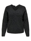 CarCamilla - Mørkegrå Pullover Strik