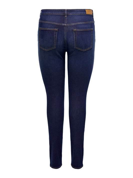 CarHush - Mørkeblå Skinny Jeans