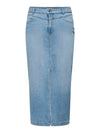 CarMylah - Hw Maxi Denim Nederdel