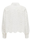CarValais - Broderie anglaise skjorte