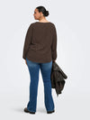 CarVica - Bluse med V-hals - NOOS