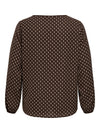 CarVica - Bluse med V-hals - NOOS