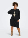 CarSanta Xmas -  Midi Sweatkjole