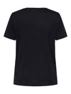 CarNicky - Kortærmet V-Hals T-shirt med Print