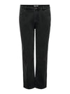 CAREMILY - Rette denimjeans med glitter