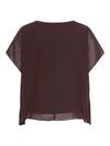 CarCoko - Chiffon Bluse