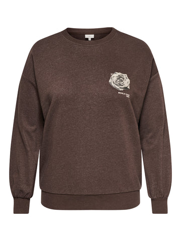 CarLauren - Sweatshirt med Print