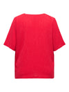 CARANNA - Bluse med V-hals