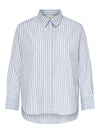 CarOregon Alva - Stribet Skjorte - Navy