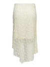 CarCarne - Asymmetrisk Blonde Nederdel
