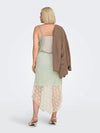 CarCarne - Asymmetrisk Blonde Nederdel