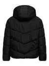 CarClair - Kort Puffer Jakke - Sort