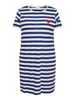 Aranita kortermet o-neck abk kjole JrS
