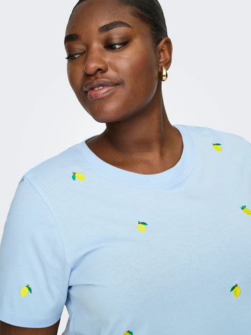 CarKetty - T-Shirt med Broderier