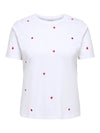 CarKetty - T-Shirt med Broderier