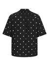 CarCarrie - Dot V-hals Bluse