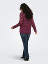 CarKia - V-Hals Blonde Bluse