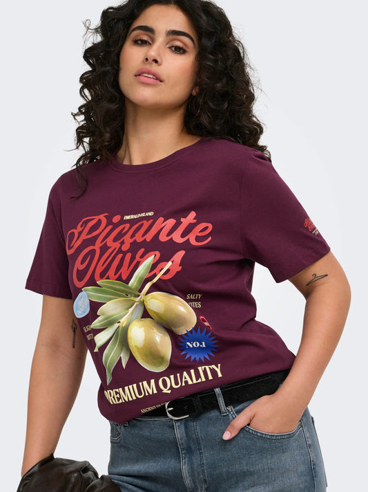 CarBolette - T-shirt med Print