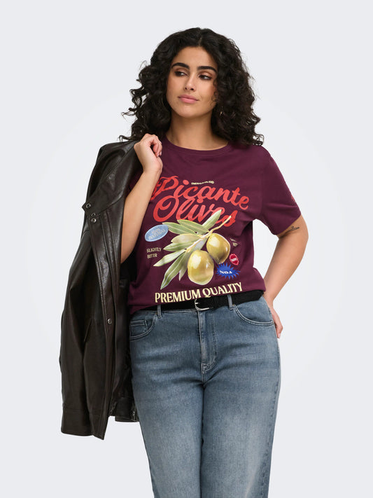 CarBolette - T-shirt med Print
