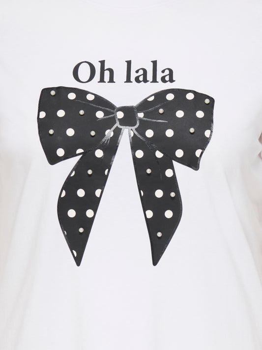 CarBeau - Kortærmet T-Shirt Med Print