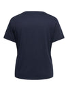 CarKita - T-shirt med Juleprint - Blå