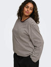 CarFreja - Langærmet T-shirt med Striber