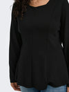 CarKenya - Langærmet Peplum Top