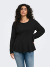 CarKenya - Langærmet Peplum Top