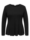 CarKenya - Langærmet Peplum Top
