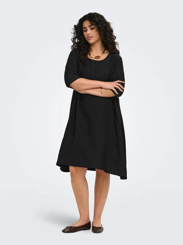 CarJoanna - Midikjole - (Black)