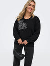 CarTimone - Sweatshirt med Broderi