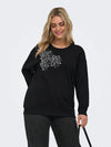 CarTimone - Sweatshirt med Broderi