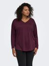 Caralba - V-hals bluse