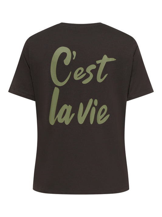CarEsy - T-Shirt Med Rygprint