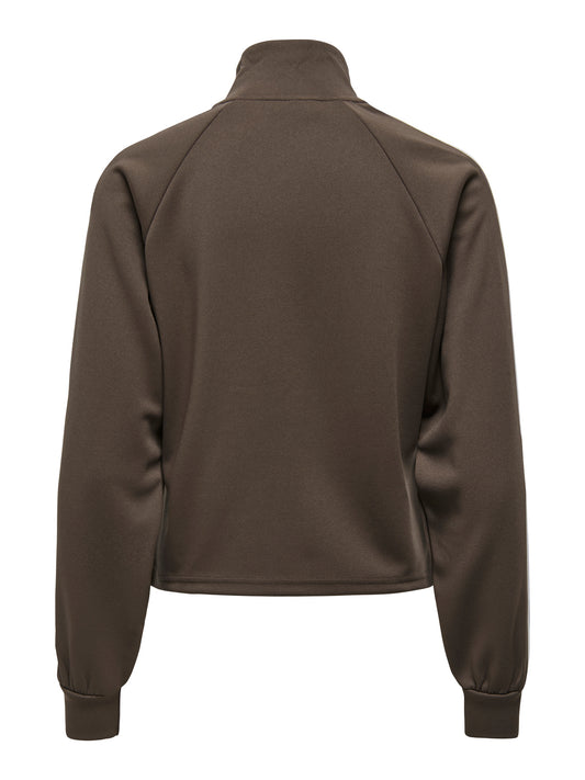 CarCayla - Sweatshirt med Lynlås - Bracken