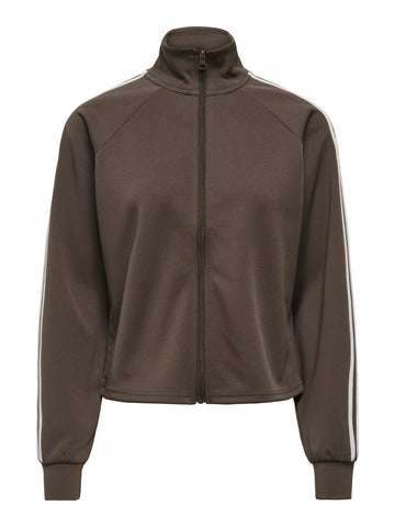 CarCayla - Sweatshirt med Lynlås - Bracken