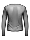 CarOpus - Mesh Glitter Top