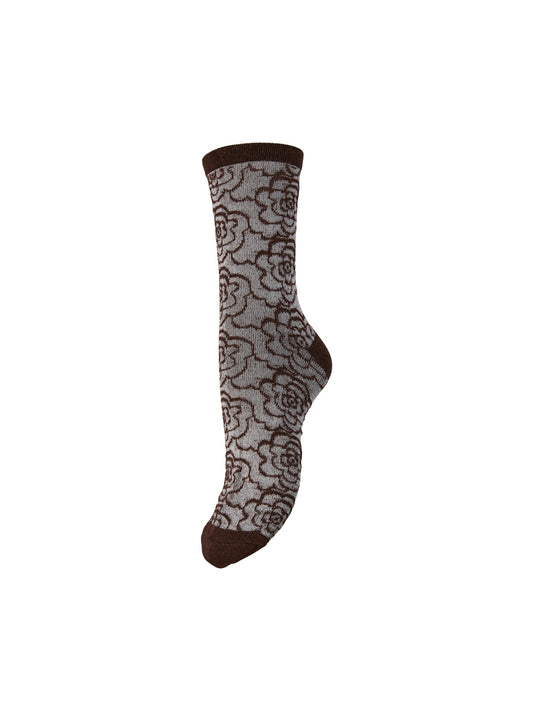 PcCalma - Sokker - Chicory Coffee Cloud Dancer