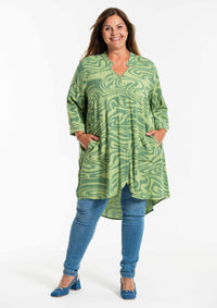 GoMonna Shirt Tunic V-neck